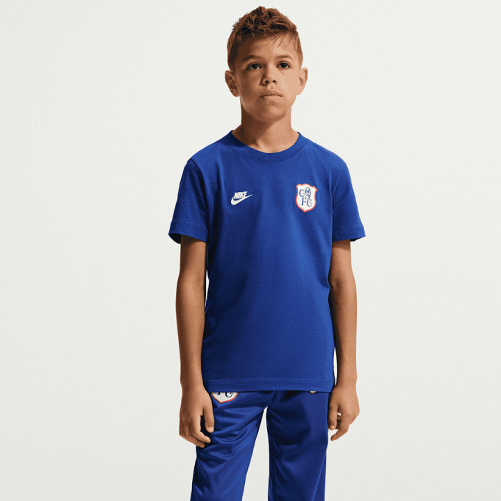 Koszulka Nike Chelsea FC Crest Tee Junior IQ5003-495 | VUX.pl