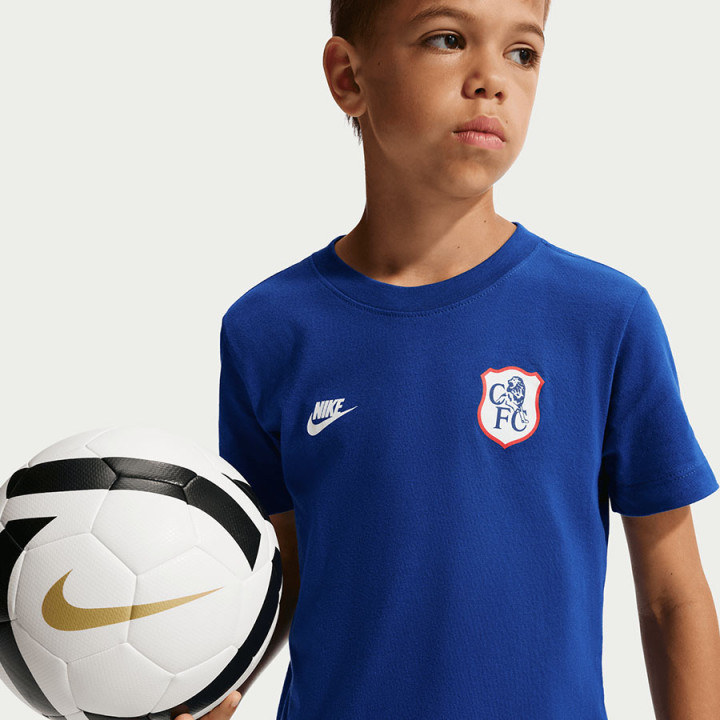 Koszulka Nike Chelsea FC Crest Tee Junior IQ5003-495 | VUX.pl