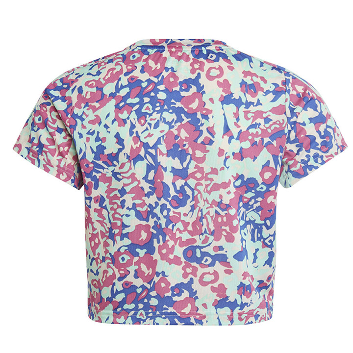 Koszulka adidas TR-ES Allover Print girls Jr HR5804 | VUX.pl