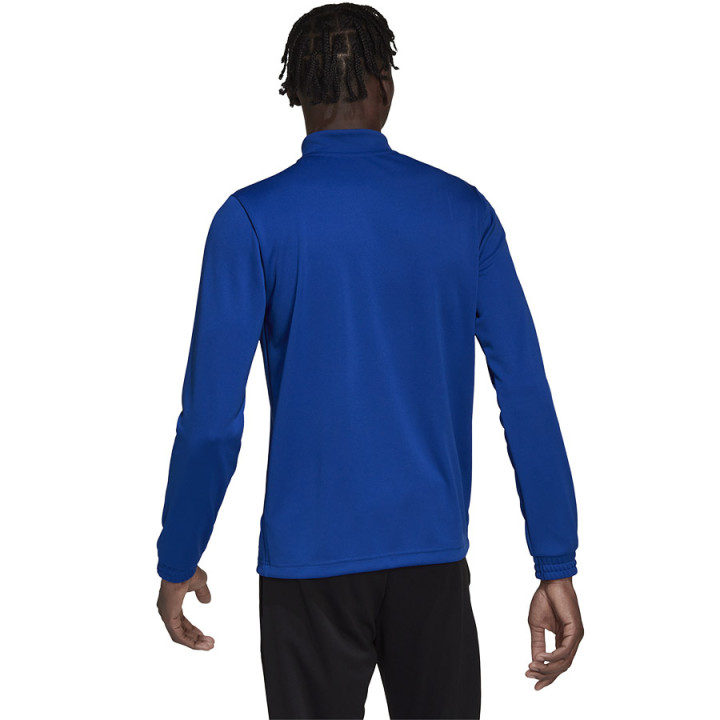 Bluza piłkarska rozpinana męska adidas Entrada 22 granatowa | VUX.pl