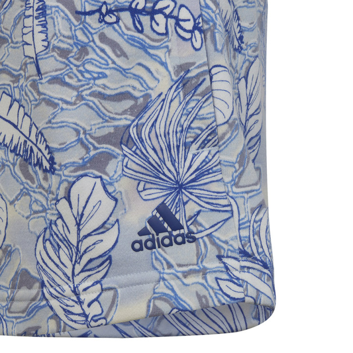 Spodenki adidas SUM Allover Print Short girls HR5832 | VUX.pl
