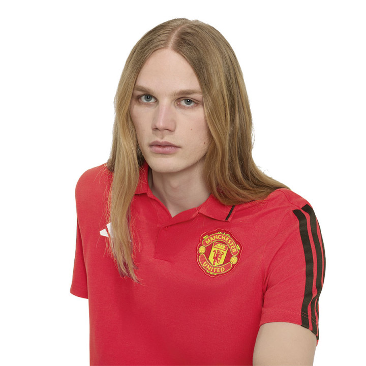 Koszulka adidas Polo Manchester United FC DNA KH4790 | VUX.pl