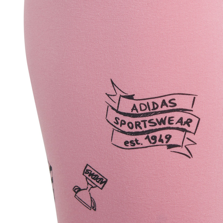 Legginsy adidas JG Bluv Q3 Tight girls Jr IA1568 | VUX.pl