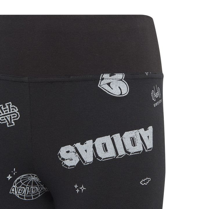 Legginsy adidas JG Bluv Q3 Tight girls Jr IA1567 | VUX.pl