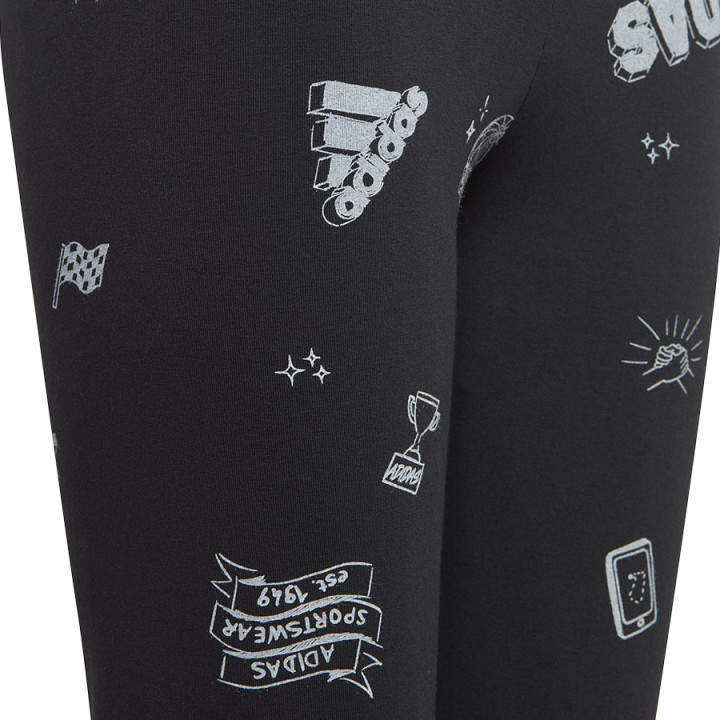 Legginsy adidas JG Bluv Q3 Tight girls Jr IA1567 | VUX.pl