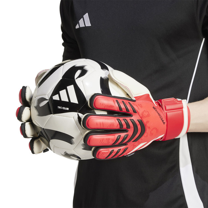 Rękawice bramkarskie adidas Predator GL MTC FS czerwone | VUX.pl