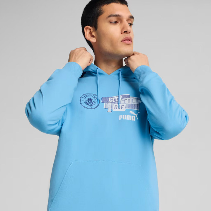 Bluza Puma Manchester City Hoodie 779120-39 | VUX.pl