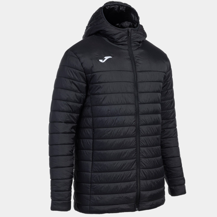 Kurtka ocieplana dziecięca Joma Anorak Urban V czarna | VUX.pl