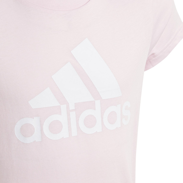 Koszulka adidas Big Logo Tee girls Jr IC6123 | VUX.pl