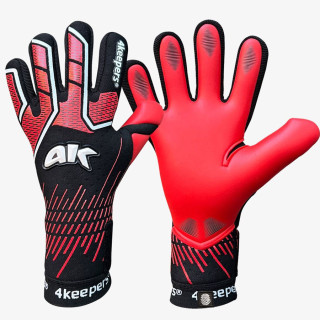 Rękawice bramkarskie junior 4keepers Neo Viper NC czarne | VUX.pl