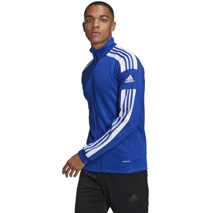 Bluza rozpinana męska adidas Squadra 21 Training niebieska | VUX.pl