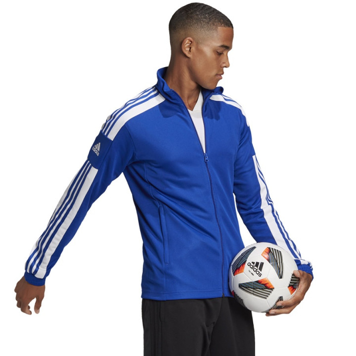 Bluza rozpinana męska adidas Squadra 21 Training niebieska | VUX.pl