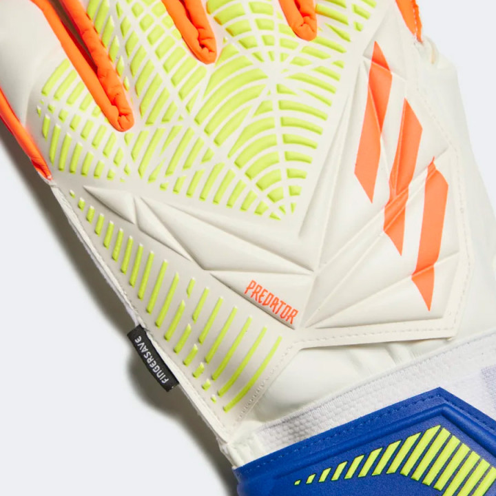 Rękawice bramkarskie adidas Predator GL MTC Fingersave białe | VUX.pl