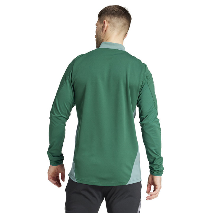 Bluza piłkarska rozpinana męska adidas Tiro 24 zielona IR5493 | VUX.pl