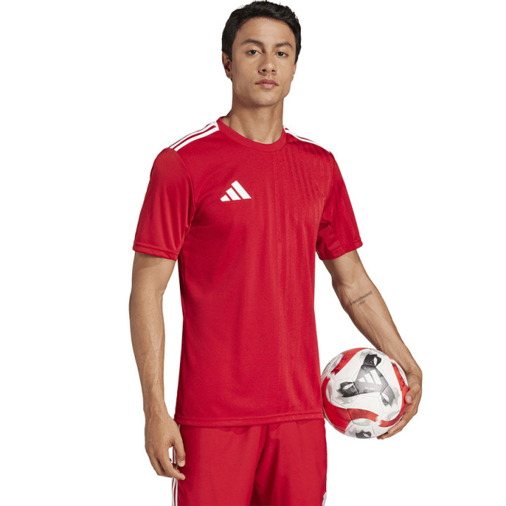 Koszulka piłkarska męska adidas Campeon 25 czerwona JF6058 | VUX.pl